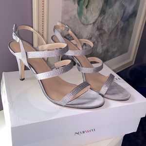 Beautiful Pewter Heels